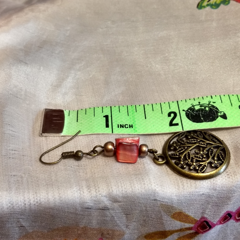 Boho dangle earrings - Picture 7 of 9